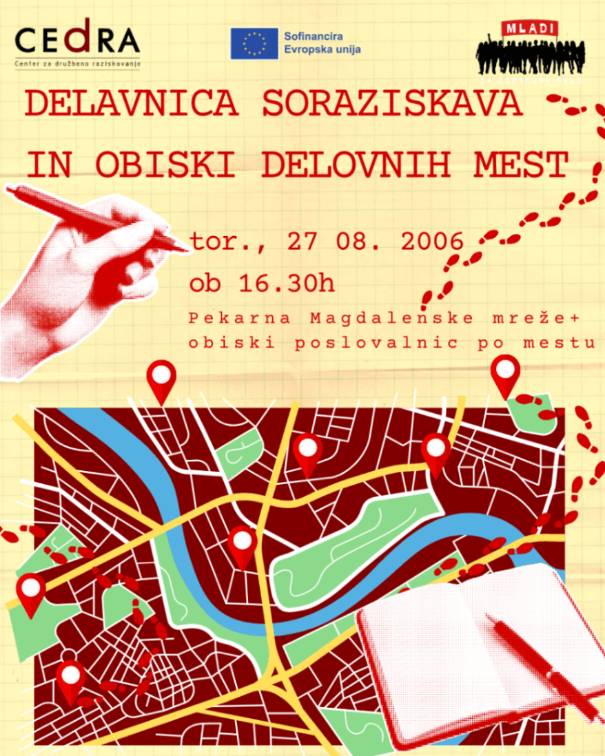 Delavnica soraziskava in obiski delovnih mest