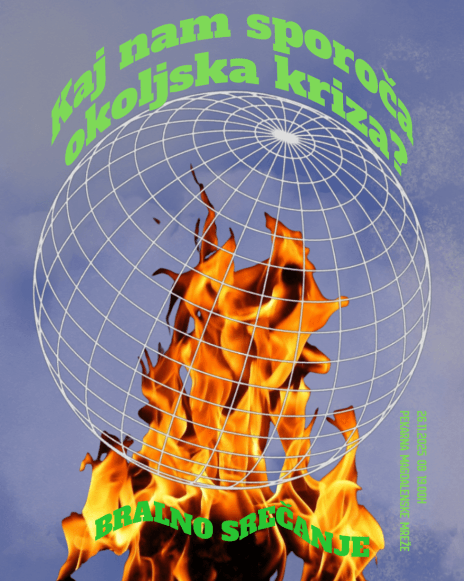 Bralno srečanje: članek »Kaj nam sporoča okoljska kriza?«